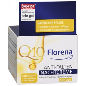 Florena Anti-Falten Nachtpflege Face Care Q10 Nachtcreme