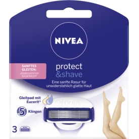 Nivea Protect & Shave Rasierklingen sanfte Rasuer