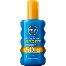 NIVEA SUN UV Dry Protect Transparentes Spray LSF 50