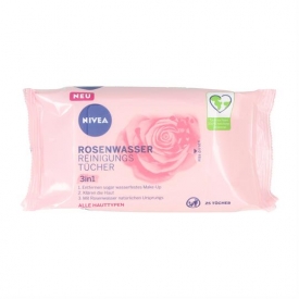 Nivea Cleansing Wipes 3in1 Rose Water