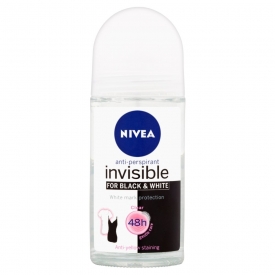 Nivea Deo Roll-On Invisible Black&White clear