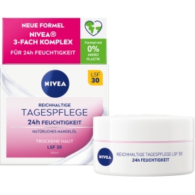 Nivea Gesichtscreme Tagespflege Essentials trockene Haut LSF 30