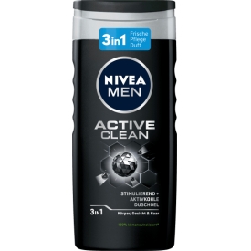 Nivea Shower Gel For Men Active Clean Charcoal