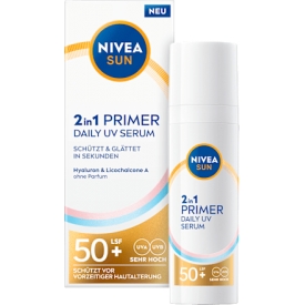 NIVEA SUN Sonnenfluid 2in1 Primer & UV Serum, LSF 50+
