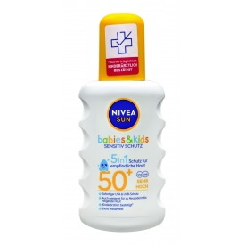 NIVEA SUN Sonnenspray Babies & Kids sensitiv LSF 50+