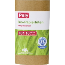 Pely 10 l Bio-Papiertüten