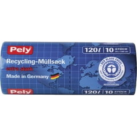 Pely Recycling-Müllsack 120 Liter schwarz