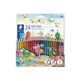 Staedtler Buntststifte Noris colour Karton 24 Farben