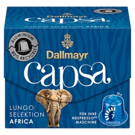 Dallmayr Capsa Lungo Selektion Africa Kaffeekapseln Arabica- und Robustabohnen