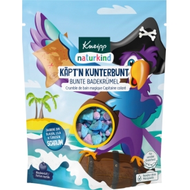Kneipp naturkind Kinder Badezusatz Bunte Badekrümel Käpt'n Kunterbunt