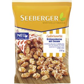 Seeberger Gebrannte Erdnusskerne mit Sesam