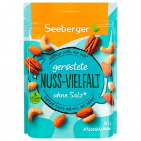 Seeberger Nussmischung, Nuss-Vielfalt, geröstet