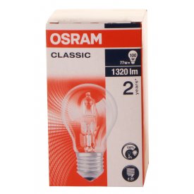 Osram Halogenlampe ECO Classic Superstar E27 77W