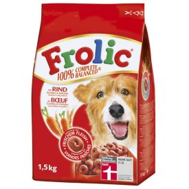 Frolic Hundefutter Rind Karotten Getreide