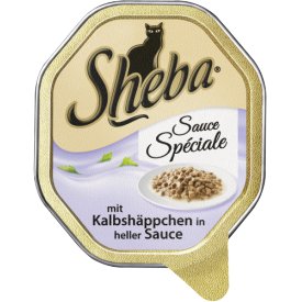 Sheba Katzenfutter Sauce Spéciale Kalbshäppchen in Sauce