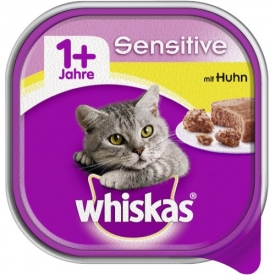 Whiskas Katzenfutter 1    Sensitive mit Huhn