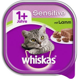 Whiskas Katzenfutter 1    Sensitive mit Lamm