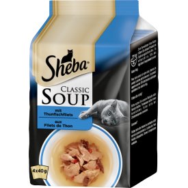 Sheba Katzenfutter Classic Soup Thunfischfilet