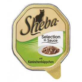 Sheba Katzenfutter Selection in Sauce Kaninchenhäppchen