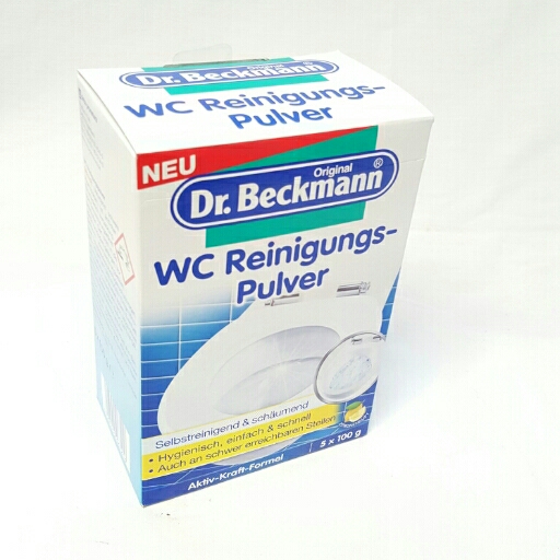 Dr. Beckmann WC Reinigungs-Pulver Portionsbeutel 5x100g Dr. Beckmann WC Reinigungs-Pulver Portionsbeutel 5x100g