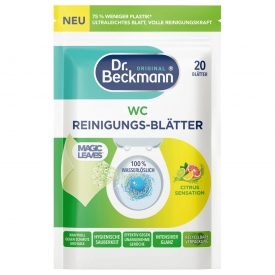 Dr. Beckmann Magic Leaves WC Reinigungs Blätter Citrus