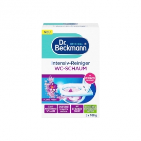 Dr. Beckmann Intensiv-Reiniger WC-Schaum Floral Fresh 3x100g