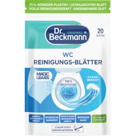Dr. Beckmann Magic Leaves WC Reinigungs Blätter Ocean