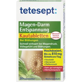 Tetesept Magen-Darm Entspannung Kautabletten