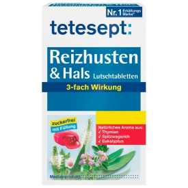 Tetesept Reizhusten & Hals Lutschtabletten