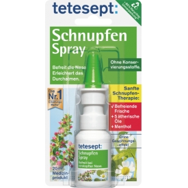 Tetesept Nasenspray Schnupfen Spray
