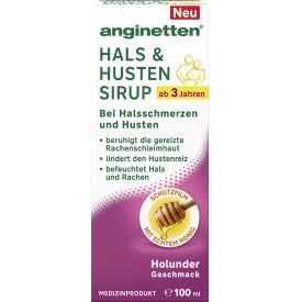 anginetten Hals + Husten Sirup