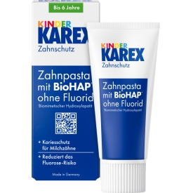 KAREX Zahnpasta Kinder, 0-6 Jahren fluoridfrei  KAREX Zahnpasta Kinder, 0-6 Jahren fluoridfrei