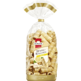 schulte Zitronen Röllchen Waffelröllchen