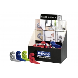 Wenko Fenster-/Türstopper Multi-Stop Kunststoff 7,7x11,8cm farbig sortiert
