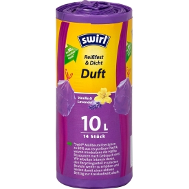 Swirl Duft Müllbeutel Vanille & Lavendel 10L