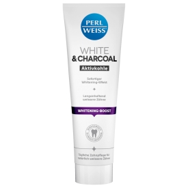 Perlweiss Zahnpflege White & Charcoal