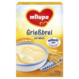 Milupa Grießbrei mit Milch
