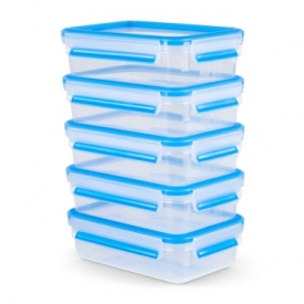 Emsa Frischhaltedose Clip & Close 0,8l 5er Set