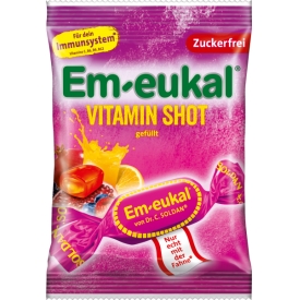 Em-eukal Em-eukal Bonbon, Vitamin Shot, gefüllt, zuckerfrei