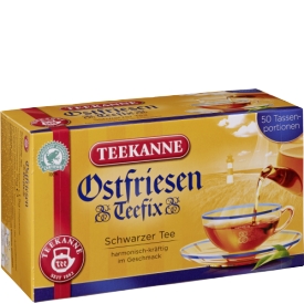 Teekanne Ostfriesen Teefix 50 Stück