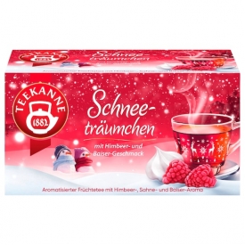 Teekanne Schneeträumchen - 18 Teebeutel