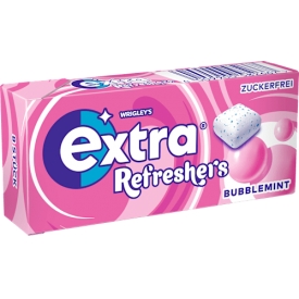 Extra Kaugummi, Refreshers, Bubblemint, zuckerfrei