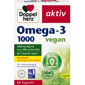 Doppelherz Omega-3 1000 Kapseln 60 St
