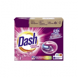 Dash Colorwaschmittel Caps 3 in 1, Color Frische