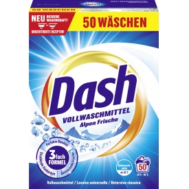 Dash Vollwaschmittel Pulver 50 WL
