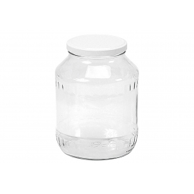 Emsy Schraubdeckelglas Gurkenglas mit 100mm TO-Deckel 1700 ml