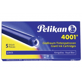 Pelikan Tintenpatronen GTP/5 4001 königsblau 5er Pack