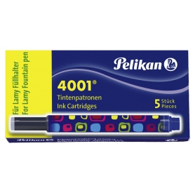 Pelikan Tintenpatronen LTP/F/5 4001 für Lamy königsblau 5er Pack