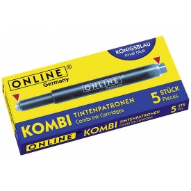 Online Kombi-Tintenpatrone blau 5 Stück  Online Kombi-Tintenpatrone blau 5 Stück