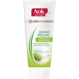 Aok Peeling Gesichtsreinigung Pur Balance Seesand